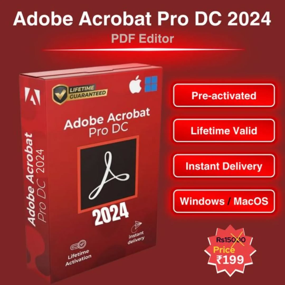 Adobe Acrobat Pro DC 2024